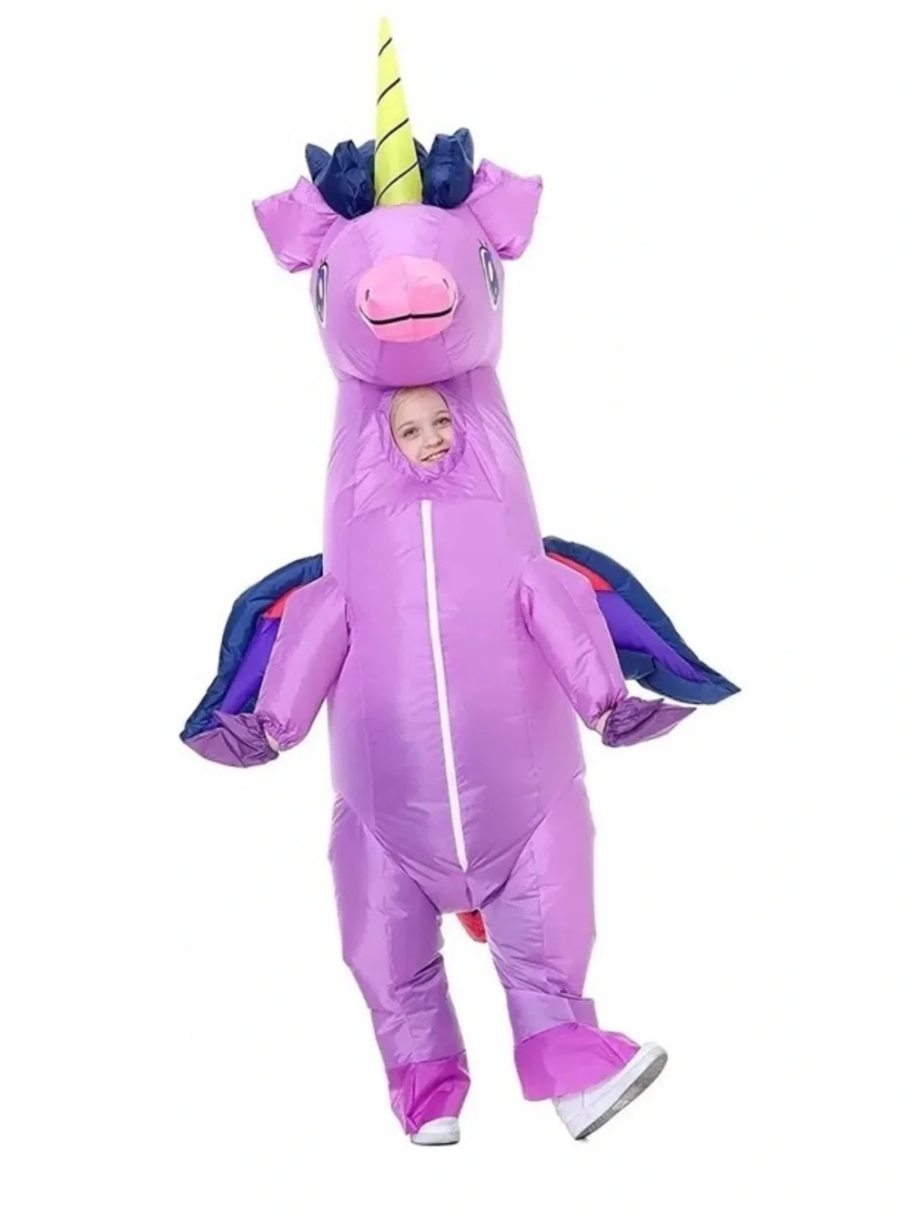 Purple Unicorn Inflatable Kids Costume ,Kids